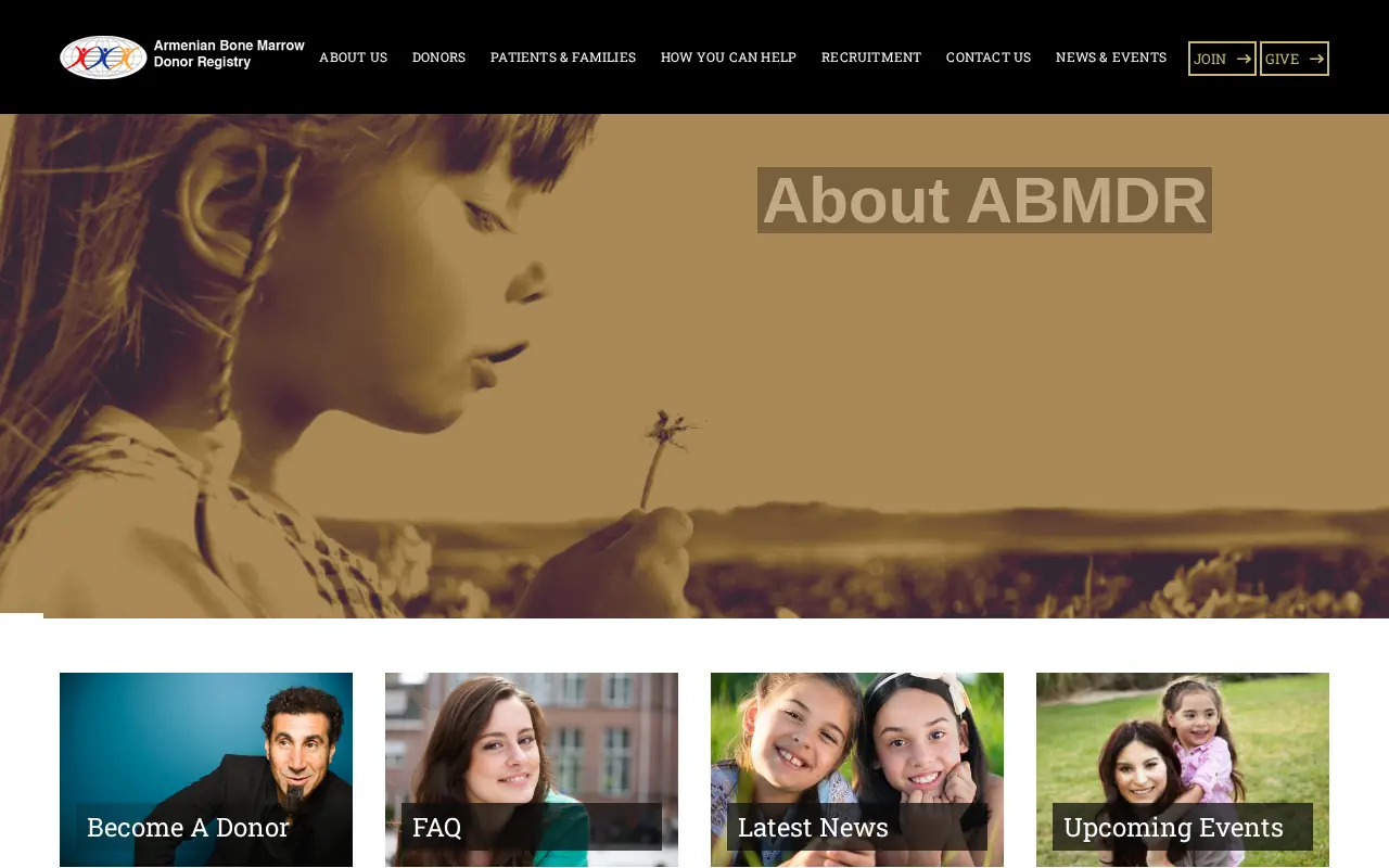 screenshot of abmdr.am