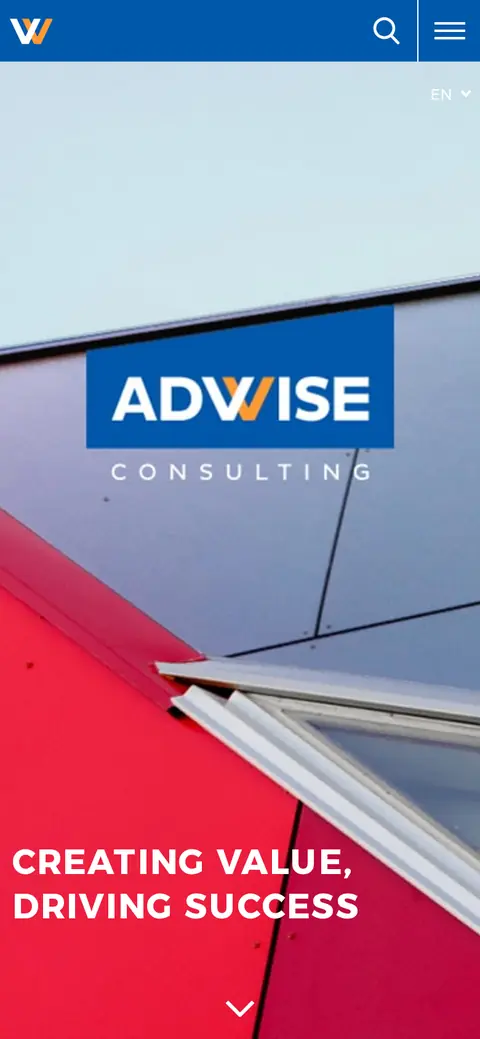 adwise.am հեռախոսի էկրանին