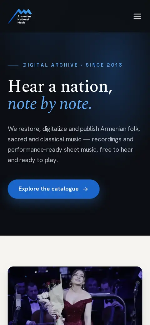 anmmedia.am հեռախոսի էկրանին