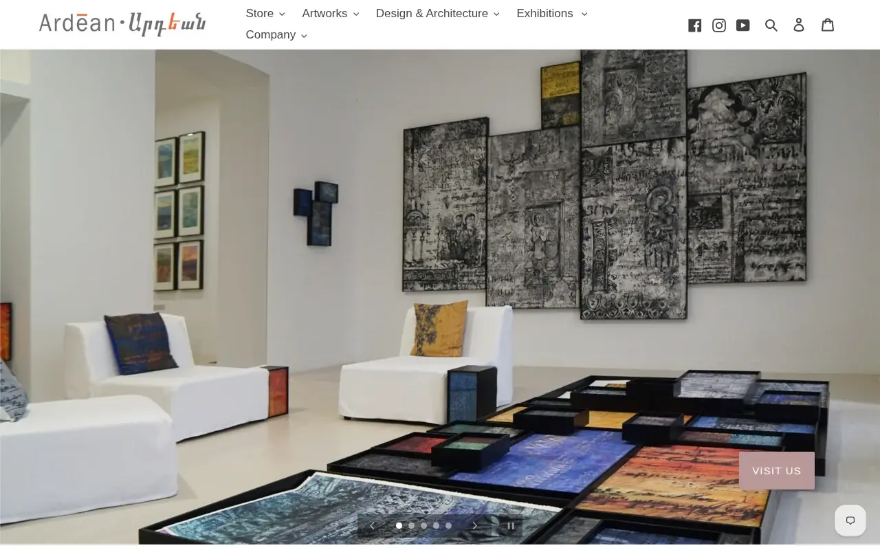 screenshot of ardean.am