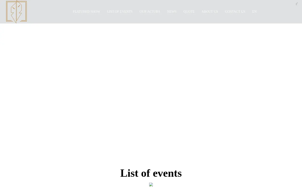 screenshot of boheme-theater.am