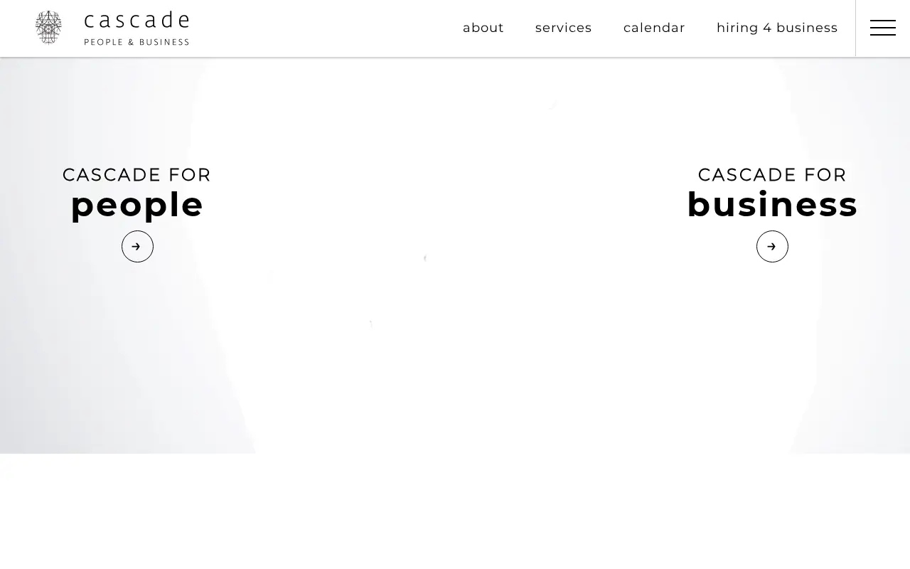 screenshot of cascade.am