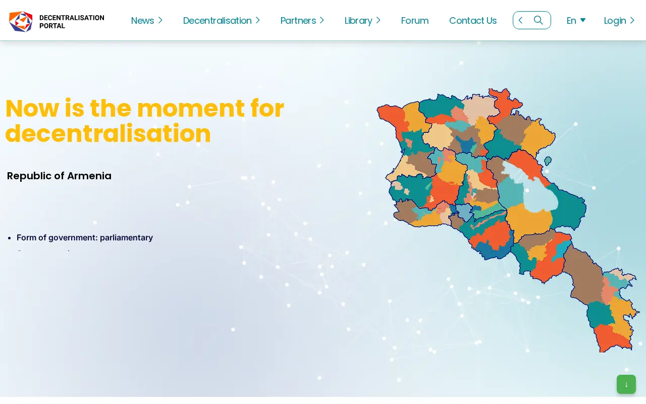 screenshot of decentralization.am