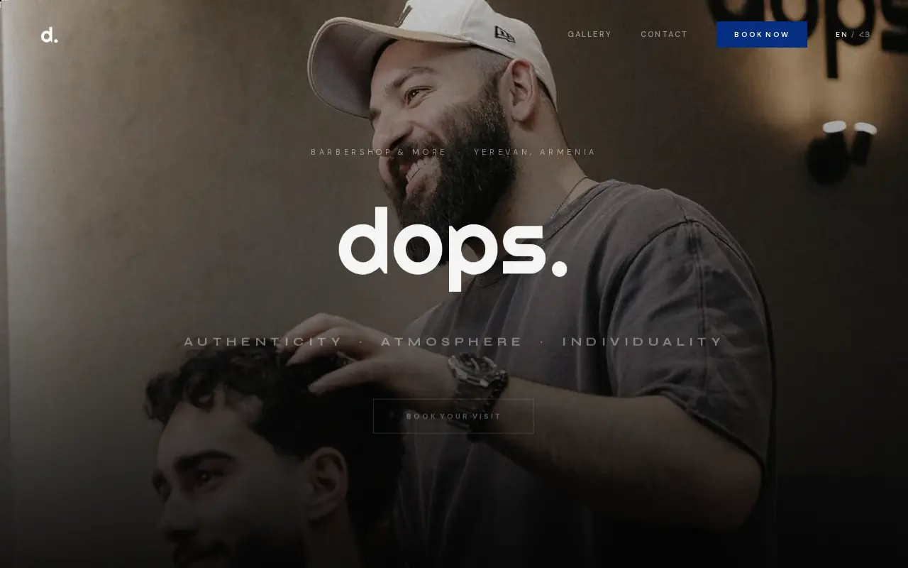 screenshot of dops.am