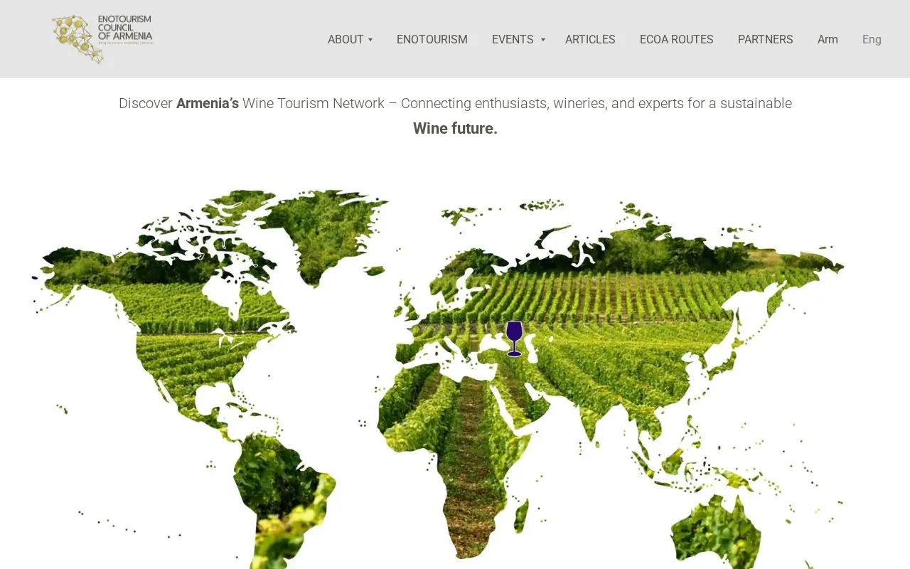 screenshot of ecoa.am