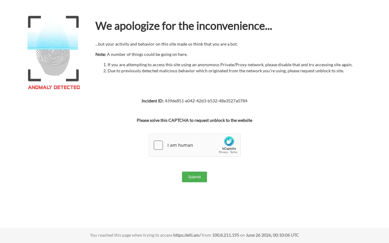 screenshot of eiti.am