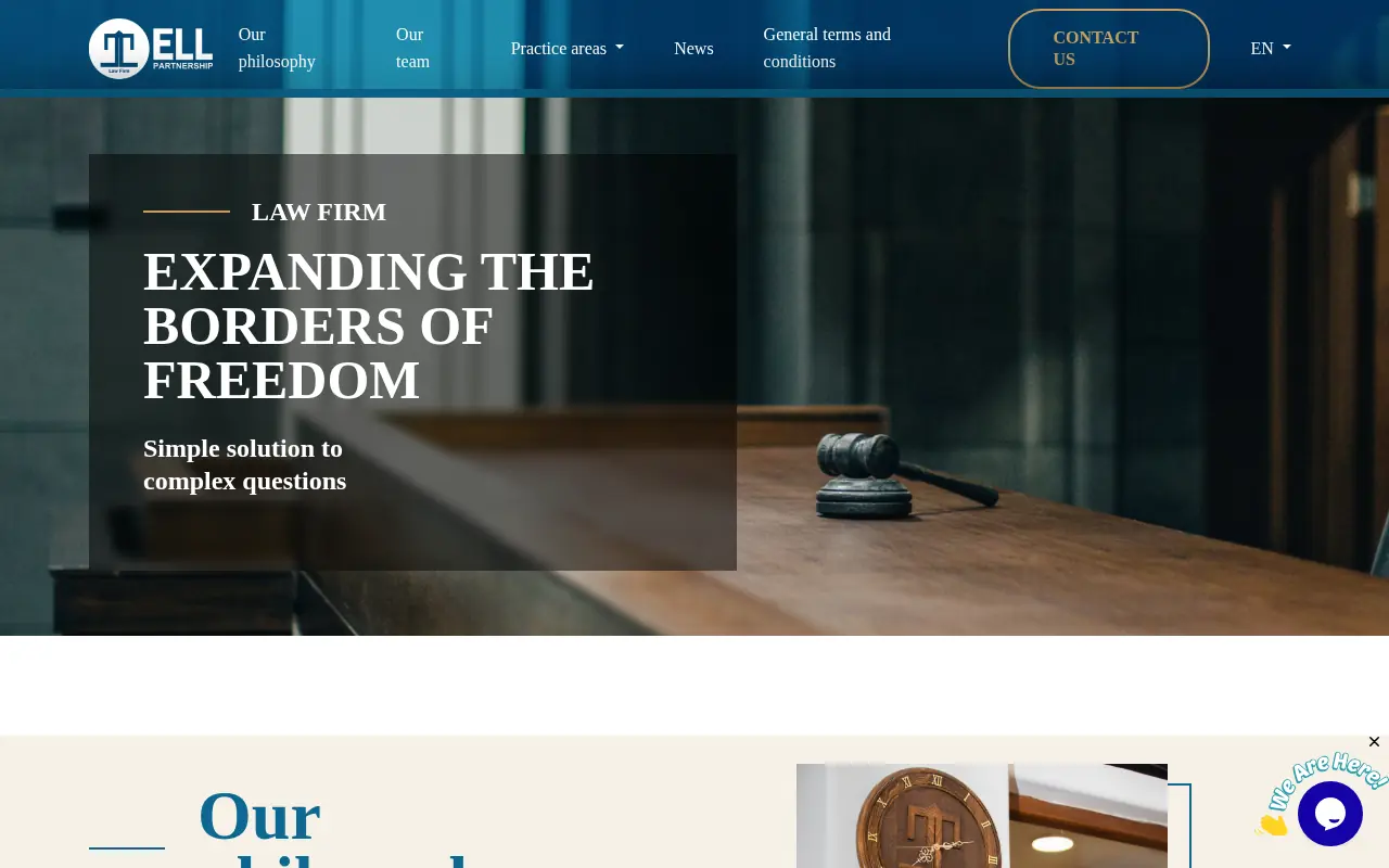screenshot of ell.am