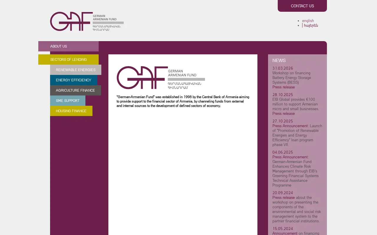 screenshot of gaf.am