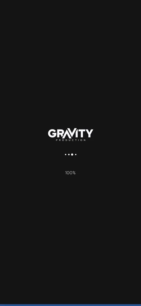 gravityproduction.am հեռախոսի էկրանին