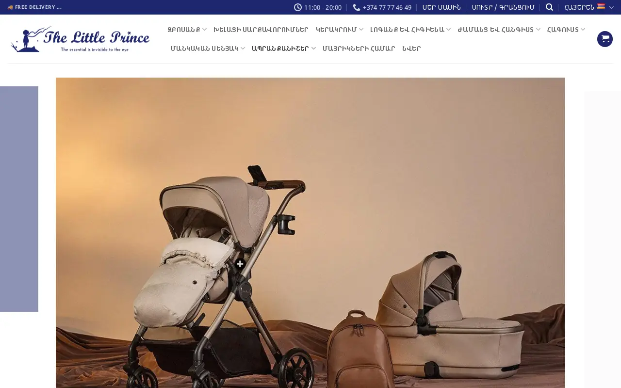 screenshot of littleprince.am