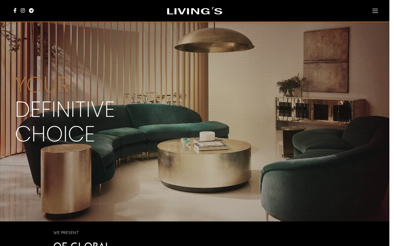 screenshot of livings.am