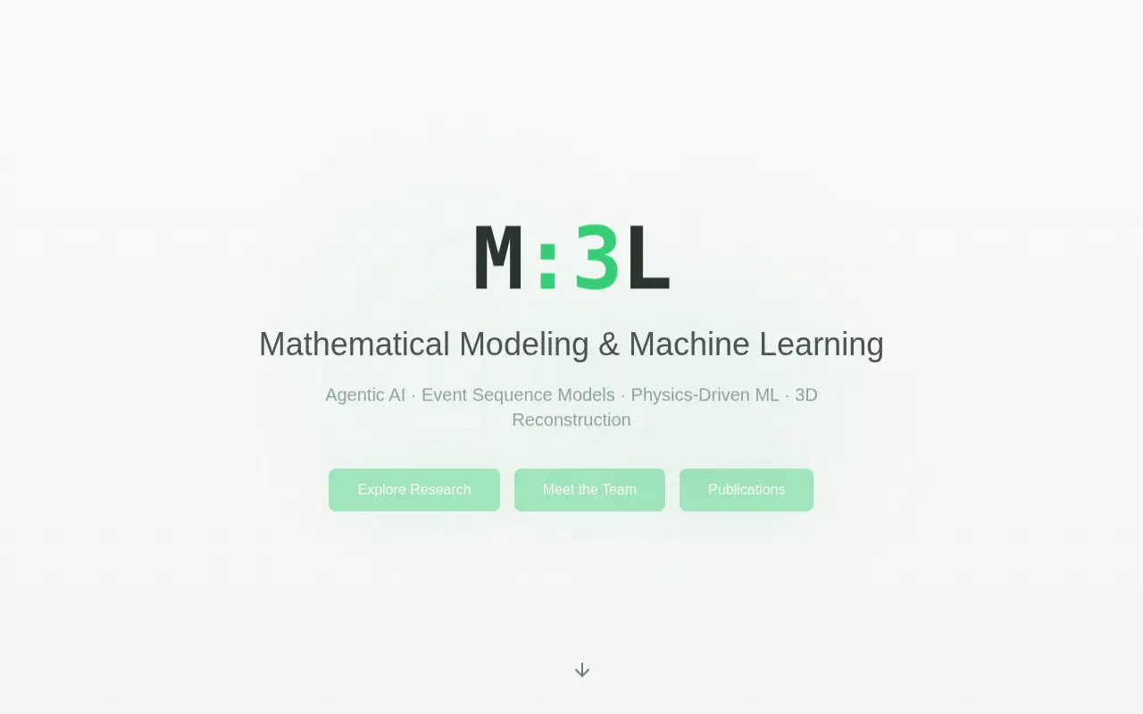 screenshot of m3l.am