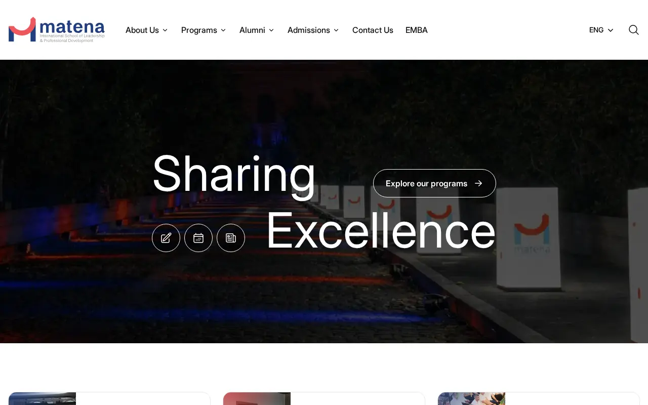 screenshot of matena.am