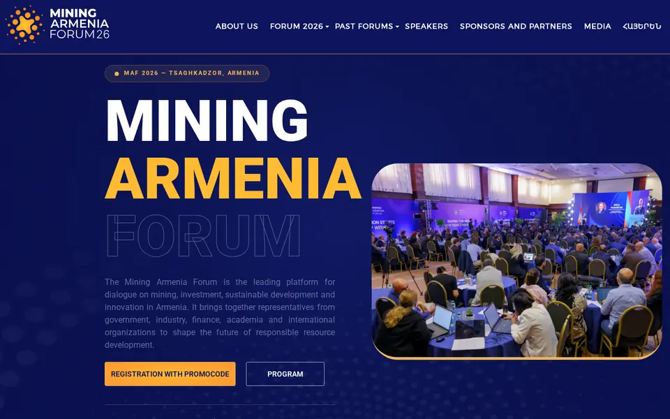 miningforum.am համակարգչի էկրանին