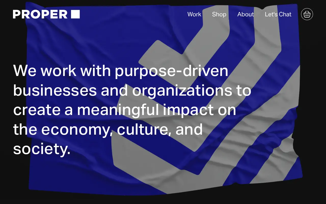 screenshot of proper.am