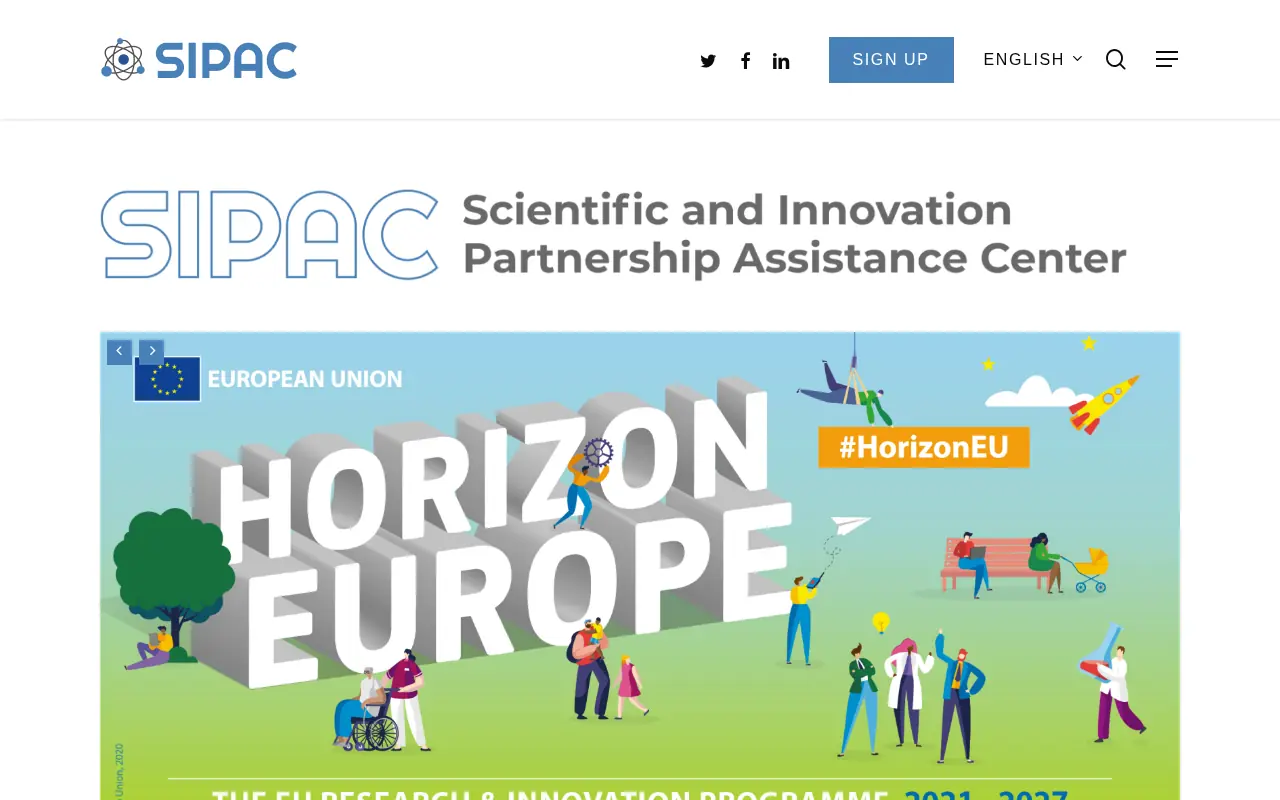 screenshot of sipac.am