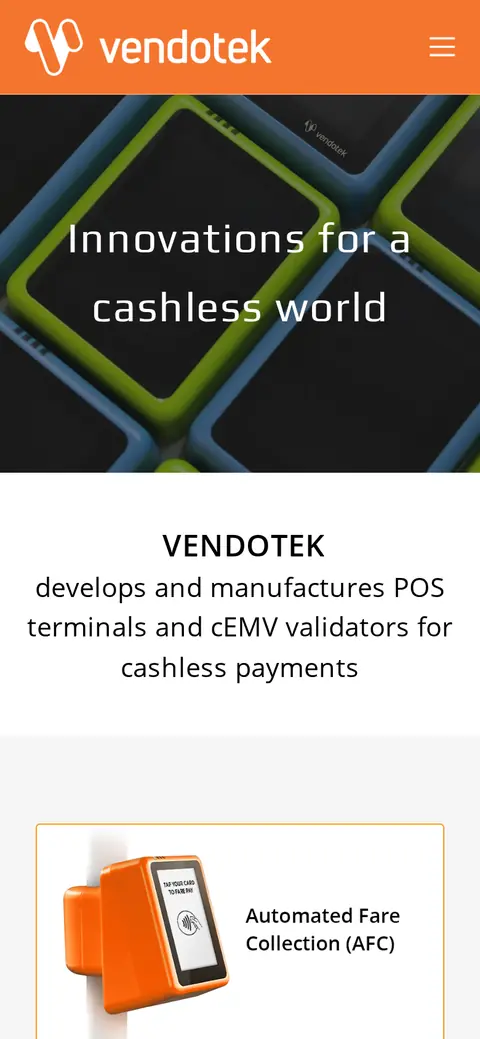 vendotek.am հեռախոսի էկրանին