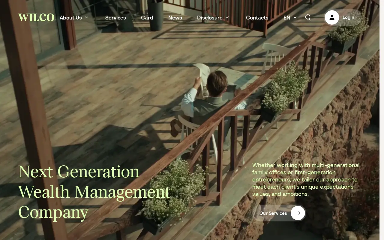 screenshot of wilco.am